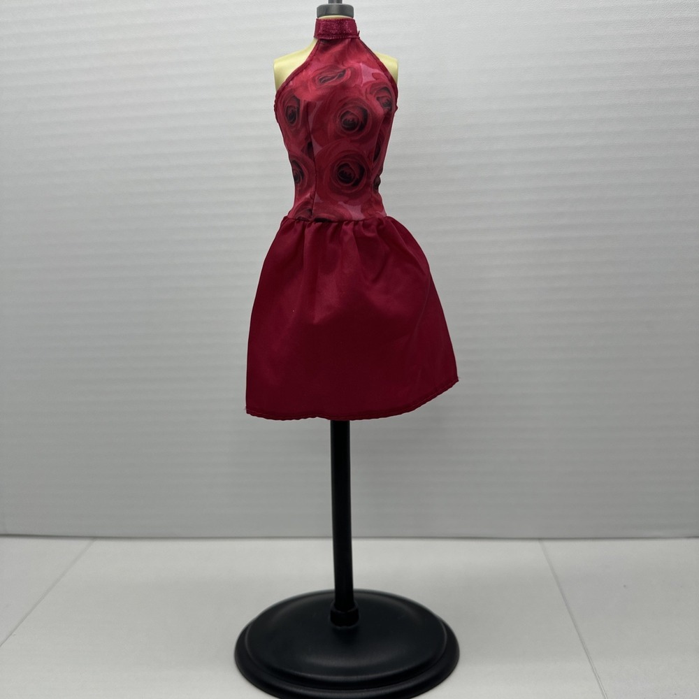 Genuine Barbie Dress‎ - Valentine Rose Floral Dress/Outfit